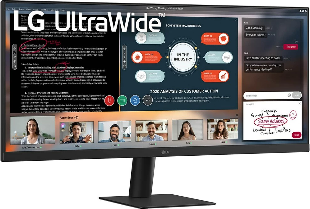 Monitor LG 29U511A-B, 29", UltraWide WFHD, IPS, HDR, 100Hz, i zi