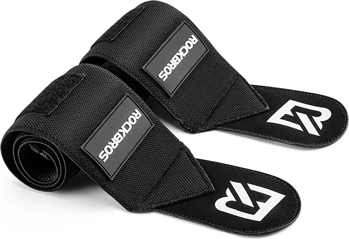 Bandazh kyçi sportiv, Rockbros, 0431001, gjerësi 8 cm, gjatësi 56 cm, set 2 copë, e zezë
