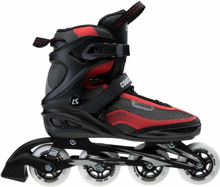 Role për meshkuj Coolslide Roma, të zeza me të kuqe