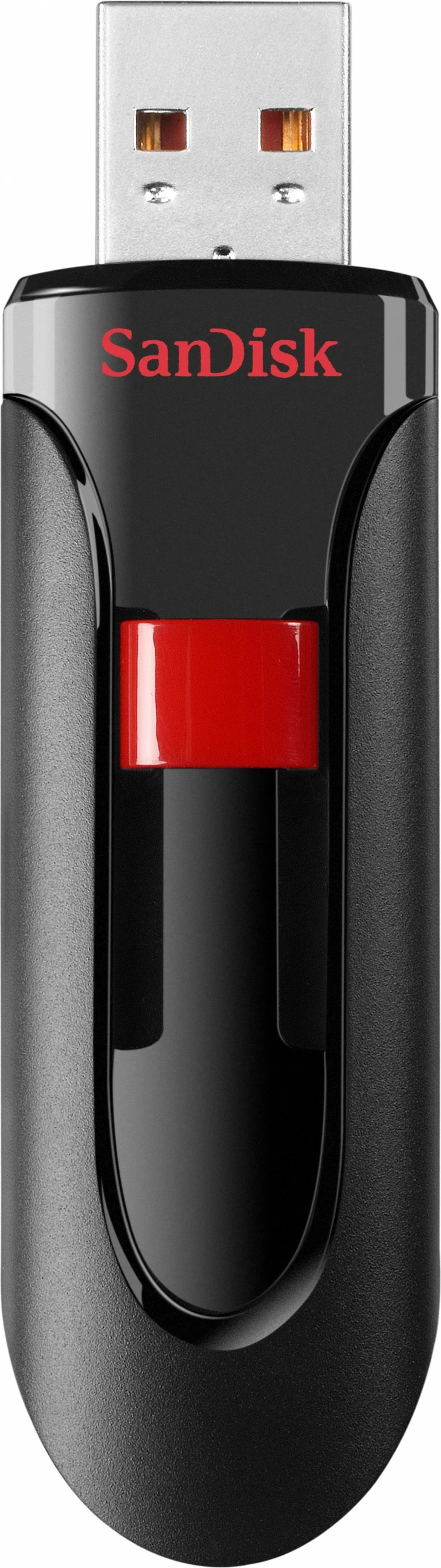 USB stick SanDisk Cruzer Glide 64GB, USB 2.0, zi/kuqe