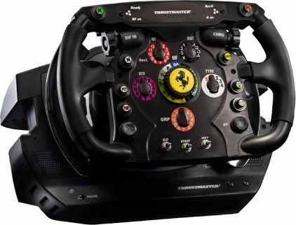 Timon lojërash Thrustmaster AddOn Ferrari F1, wireless, për PC/KON, i zi