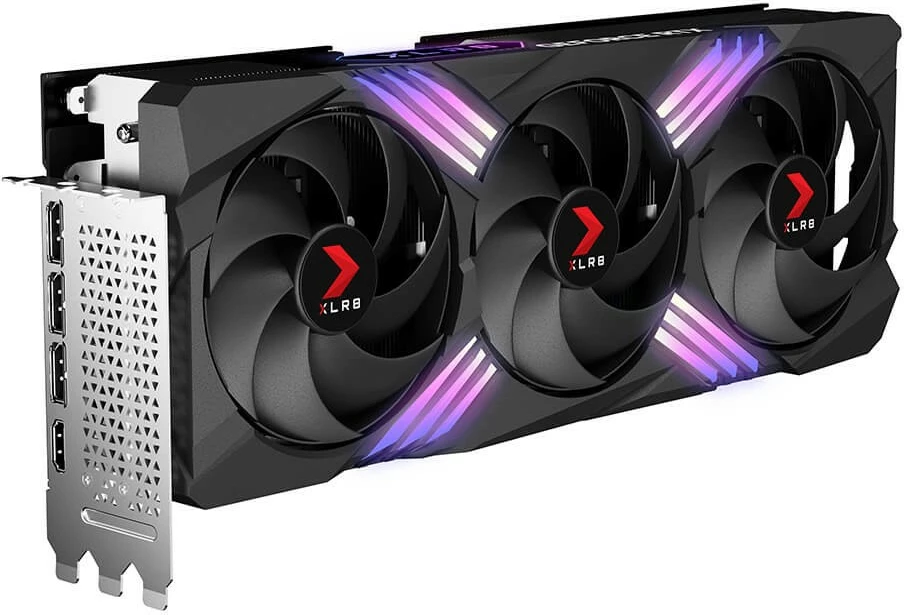 Kartelë grafike PNY GeForce RTX 4070 Ti SUPER 16GB OC XLR8 ARGB TF, 16 GB, GDDR6X, PCI Express x16 4.0, e zezë
