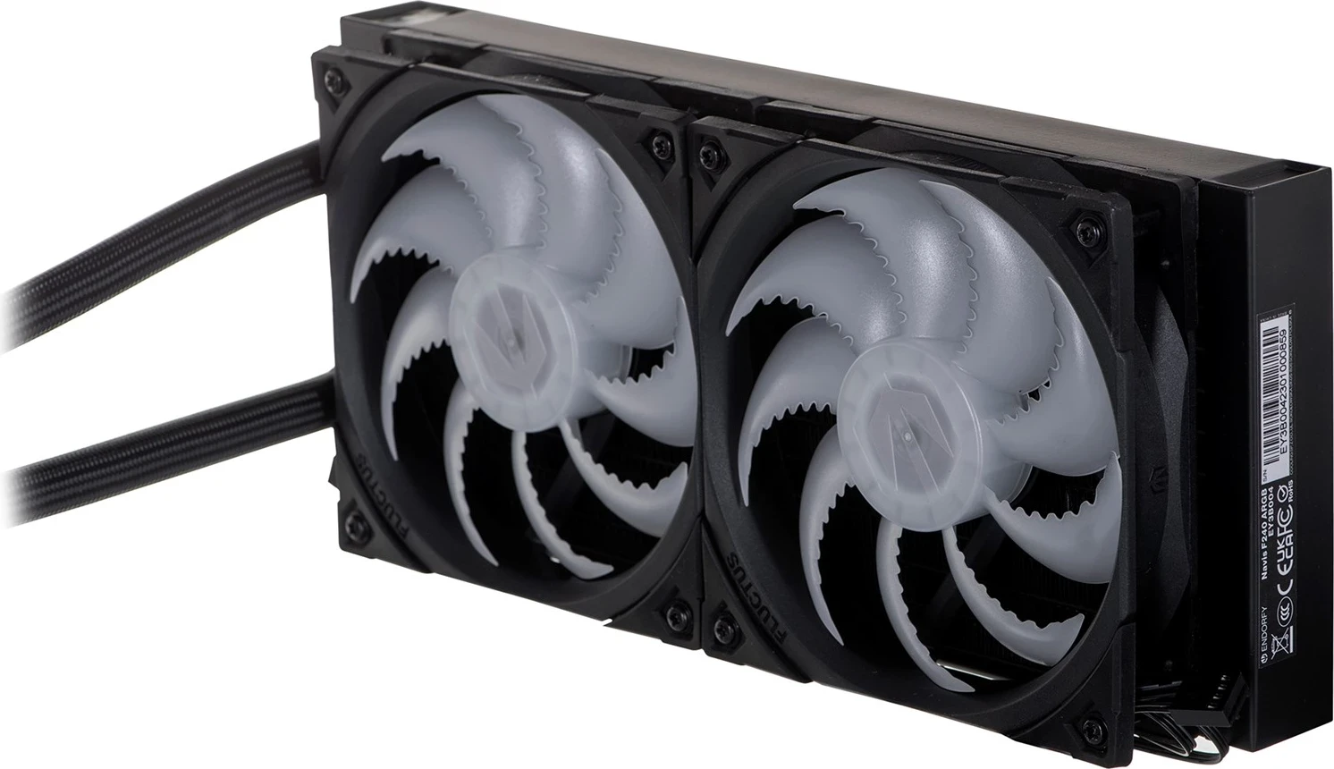 Ftohësi i Lëngshëm për Procesorin ENDORFY Navis F240 ARGB, 24 cm, i Zi