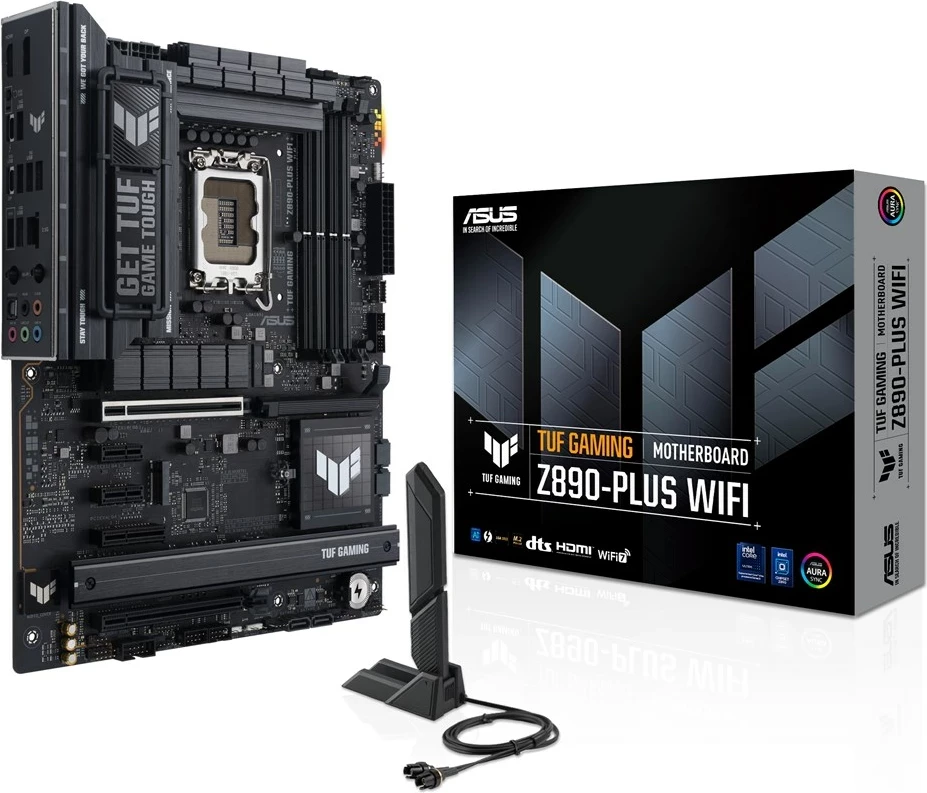 Pllakë amë ASUS TUF GAMING Z890-PLUS WIFI, Socket 1851, ATX, E zezë