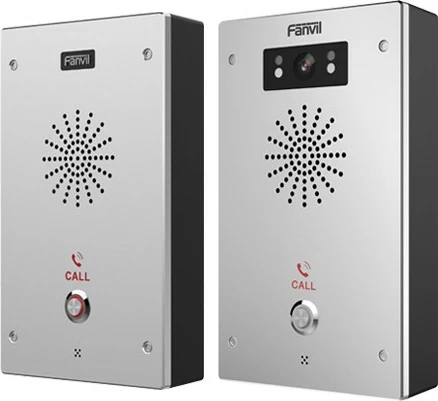 Pajisje rrjeti Fanvil i16SV, VoIP, IP65, Argjendtë
