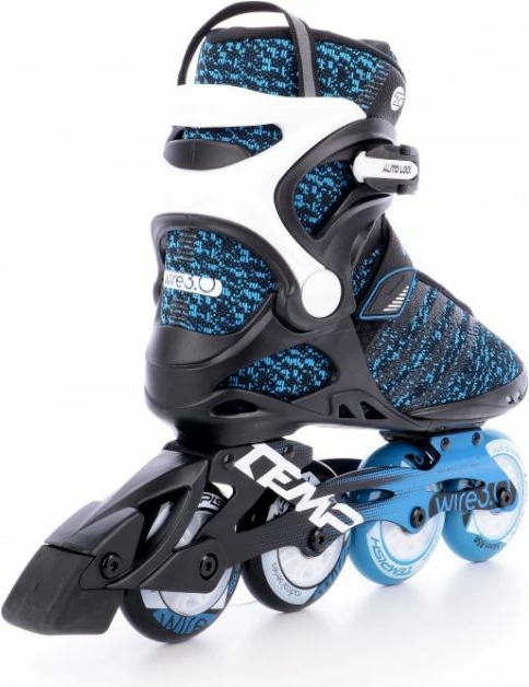 Rollera për meshkuj Tempish Wire 3.0, të zeza/ të kaltërta