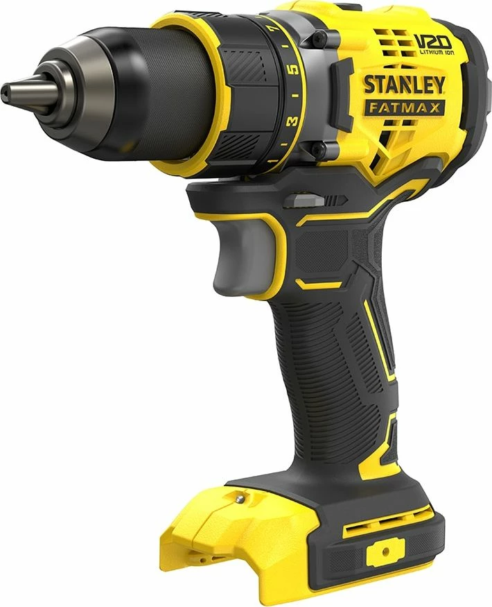 Trapan me bateri (impact) Stanley Fatmax FMCD721B 18V, brushless, 80 Nm, mandrinë 13 mm, pa bateri/pa karikues, verdhë/zezë