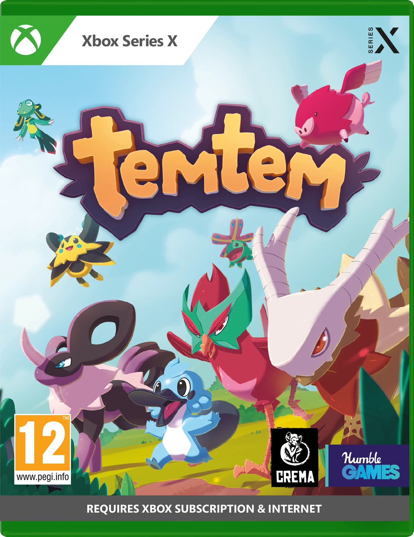 Lojë Xbox Series X Humble Bundle Temtem, PEGI 12