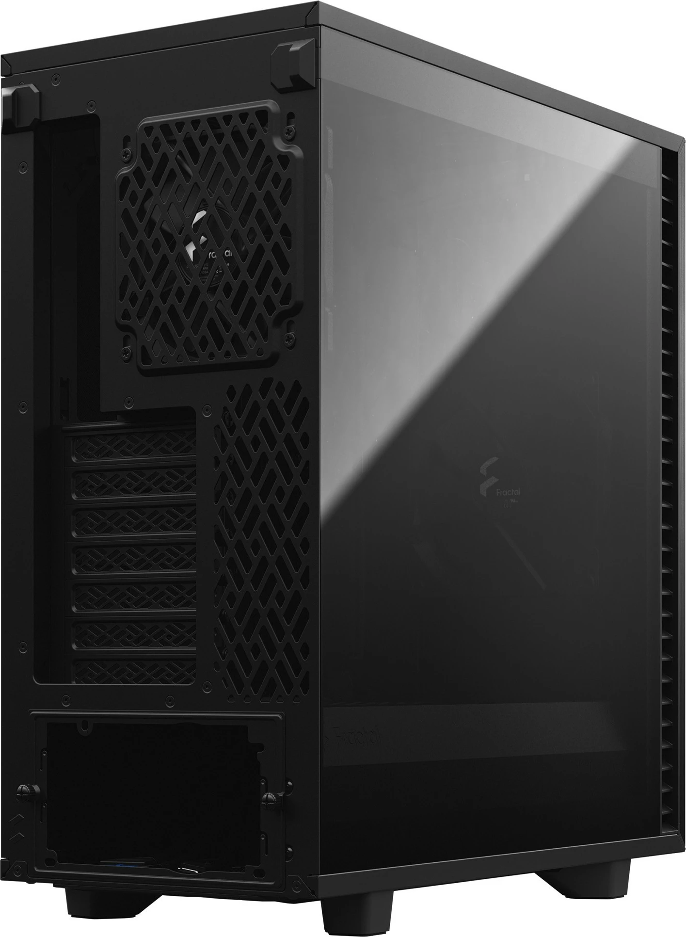 Kasë Fractal Design Define 7 Compact, Midi Tower, ATX, micro ATX, Micro-ITX, e zezë