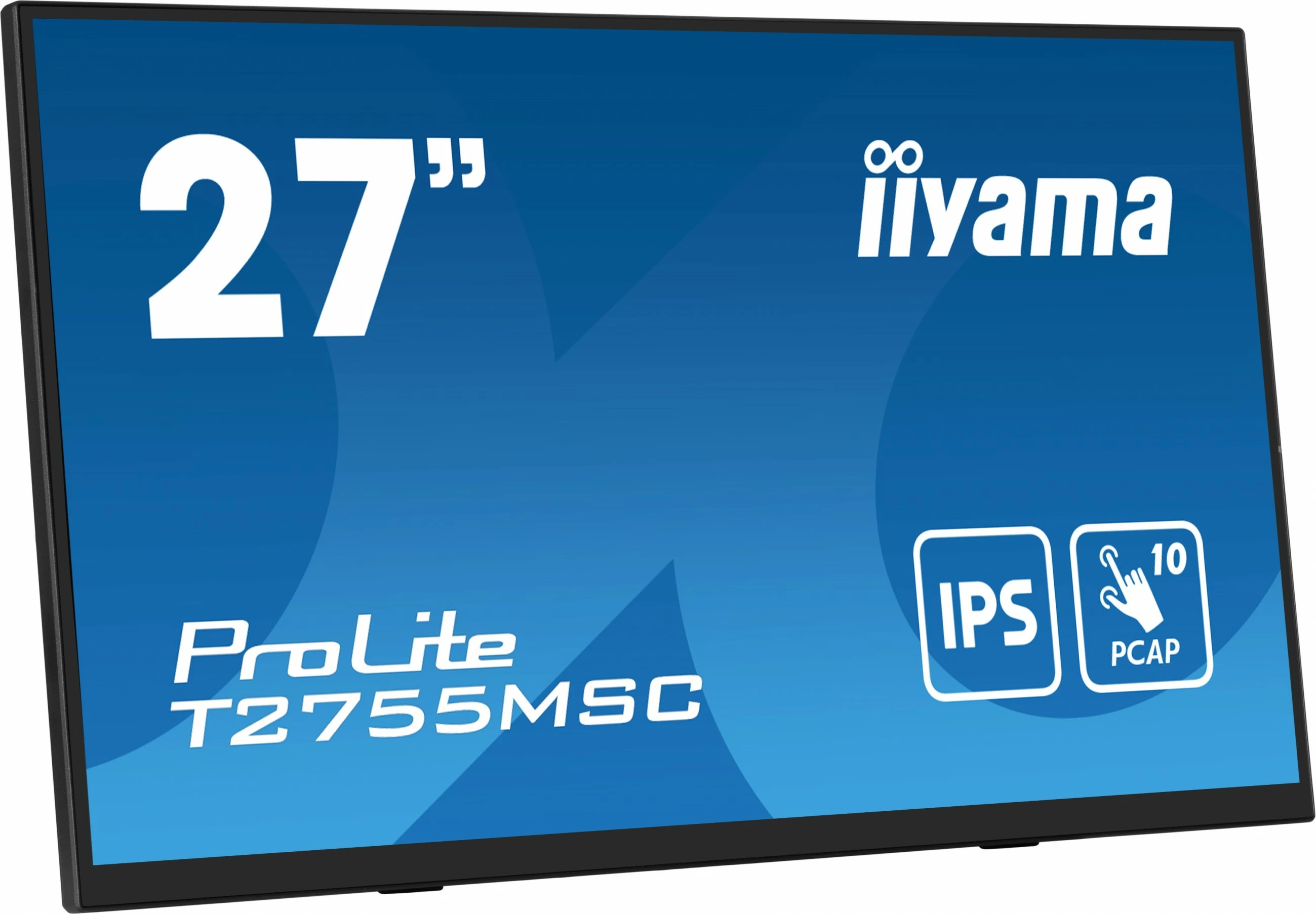 Monitor iiyama ProLite T2755MSC-B1, 27", Full HD, LED, e zezë