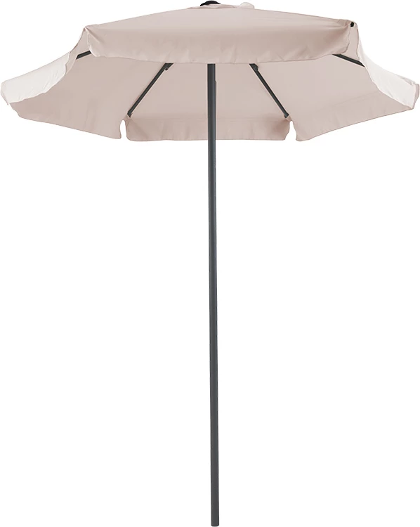 Ombrellë profesionale Mongo një copë metalike D2m bezhë-antracit