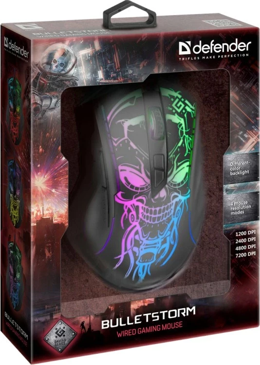 Maus Gaming Defender GM-928, 7200 DPI