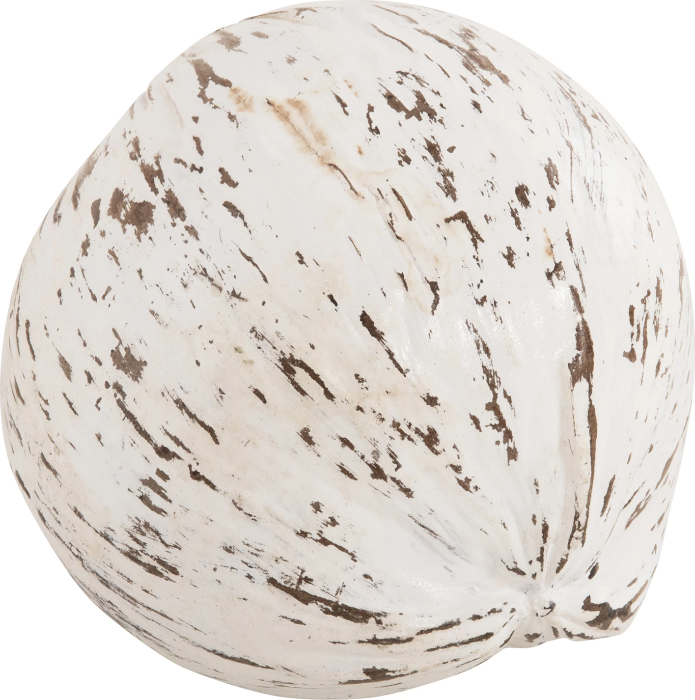 Dekor tavoline FH4326.05 kokosi ngjyrë bardhë 20x20x20H cm