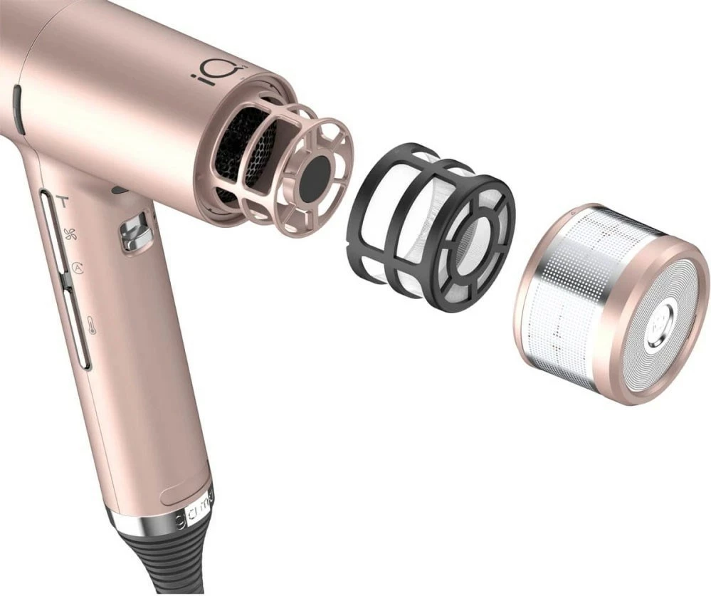 Tharëse flokësh GA.MA PH6080.PK IQ3 Perfetto, 1600 W, Rose gold
