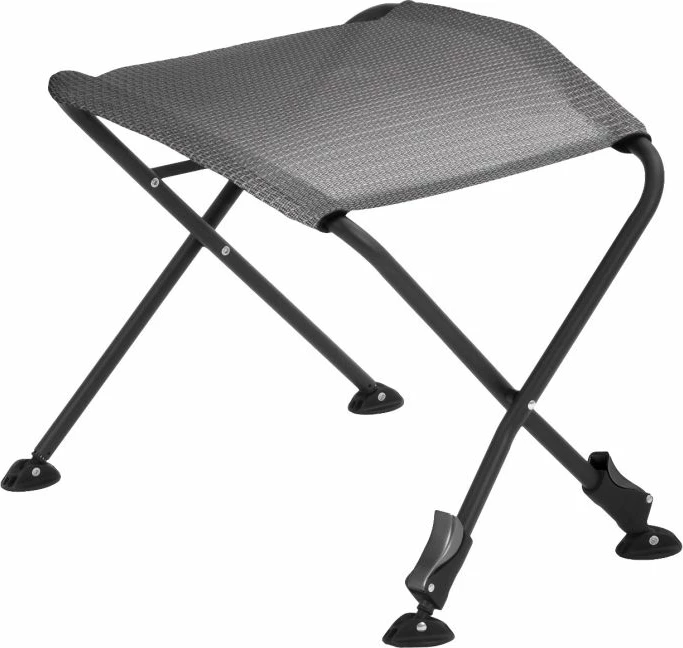 Mbështetëse këmbësh kampingu BRUNNER Travelounger Air 56×49 cm, H 38/44–48 cm, Salt & Pepper