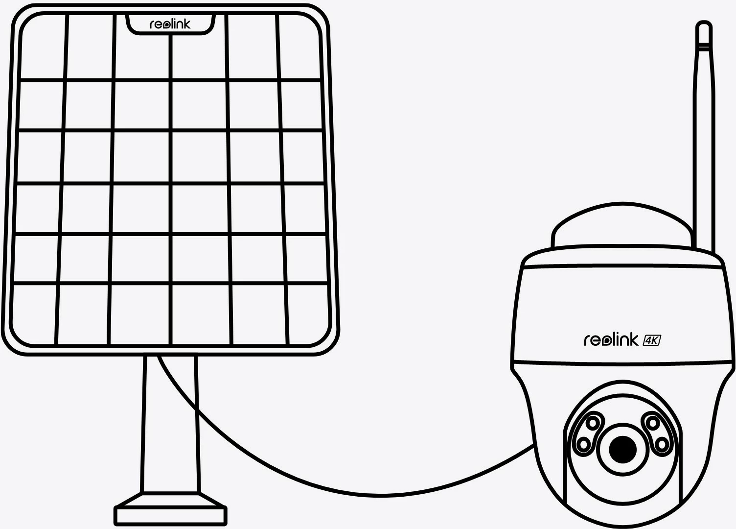 Kamerë sigurie Reolink Argus Series B440, 4K, pa tela, bardhë