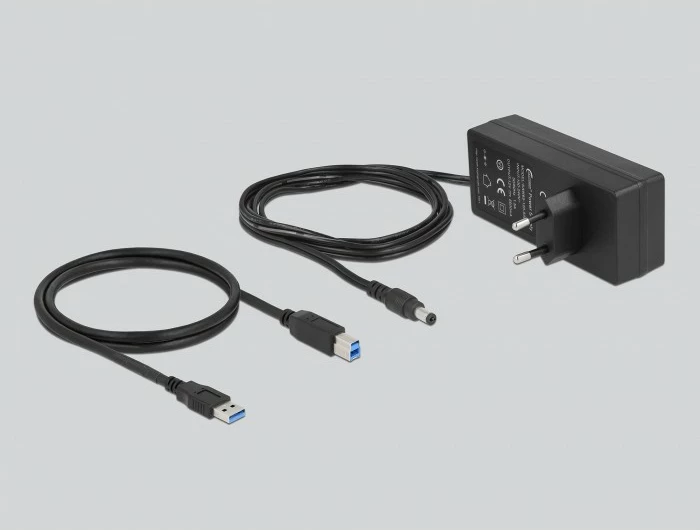 USB hub DeLOCK 7 porta, USB 3.2 Gen 1, alumini, 1m, hiri