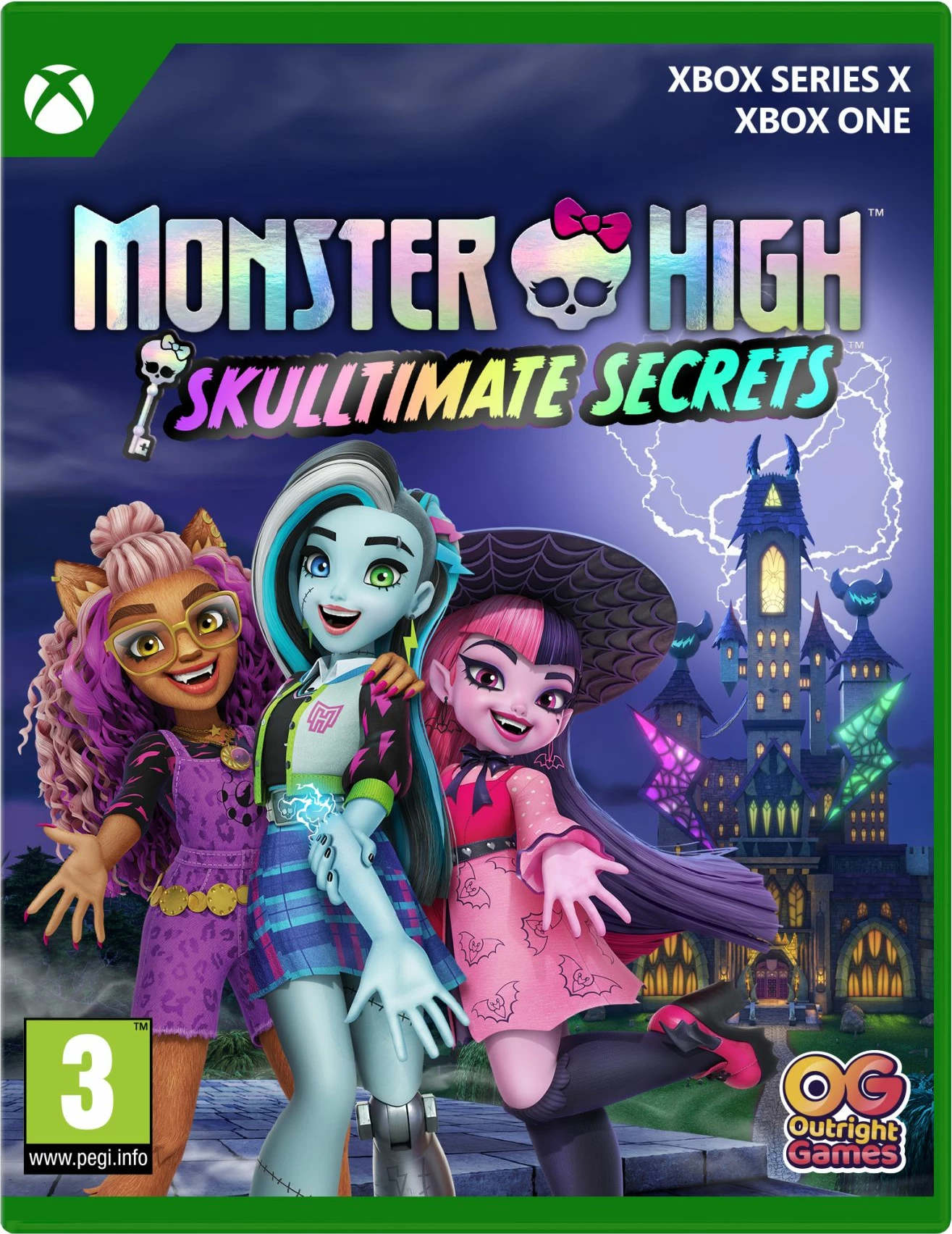 Lojë Xbox Outright Games Monster High: Skulltimate Secrets, Xbox Series X|S/Xbox One, PEGI 3