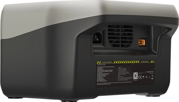 Stacion portativ energjie EcoFlow RIVER 2, 256 Wh, prizë zvicerane, i zi