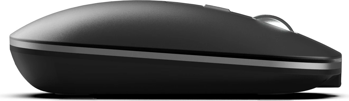 Maus Inca IWM-531RA wireless & Bluetooth, 4D butona, bateri rikarikueshme, ngjyrë metalike