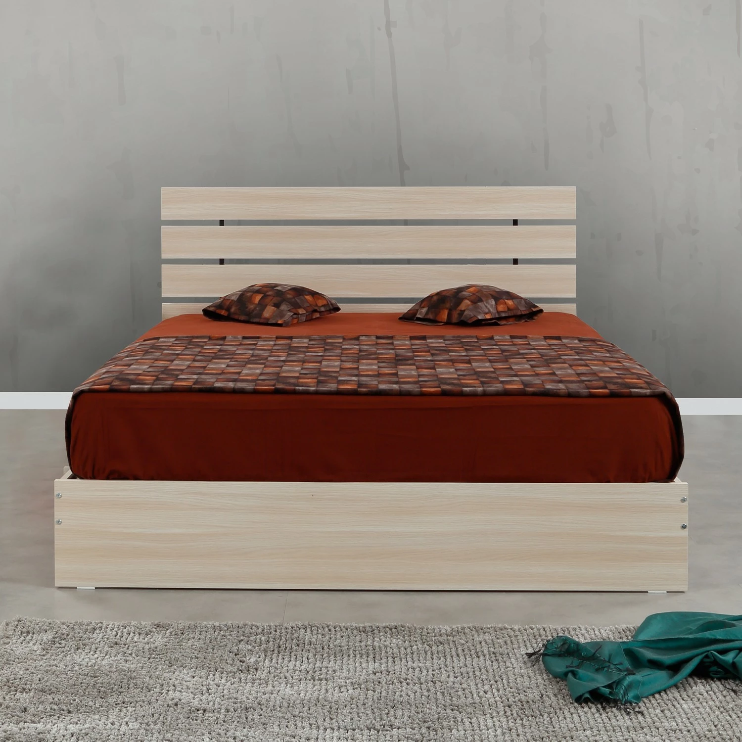 Krevat dopio Hanah Home, Fuga 160, ngjyrë lisi