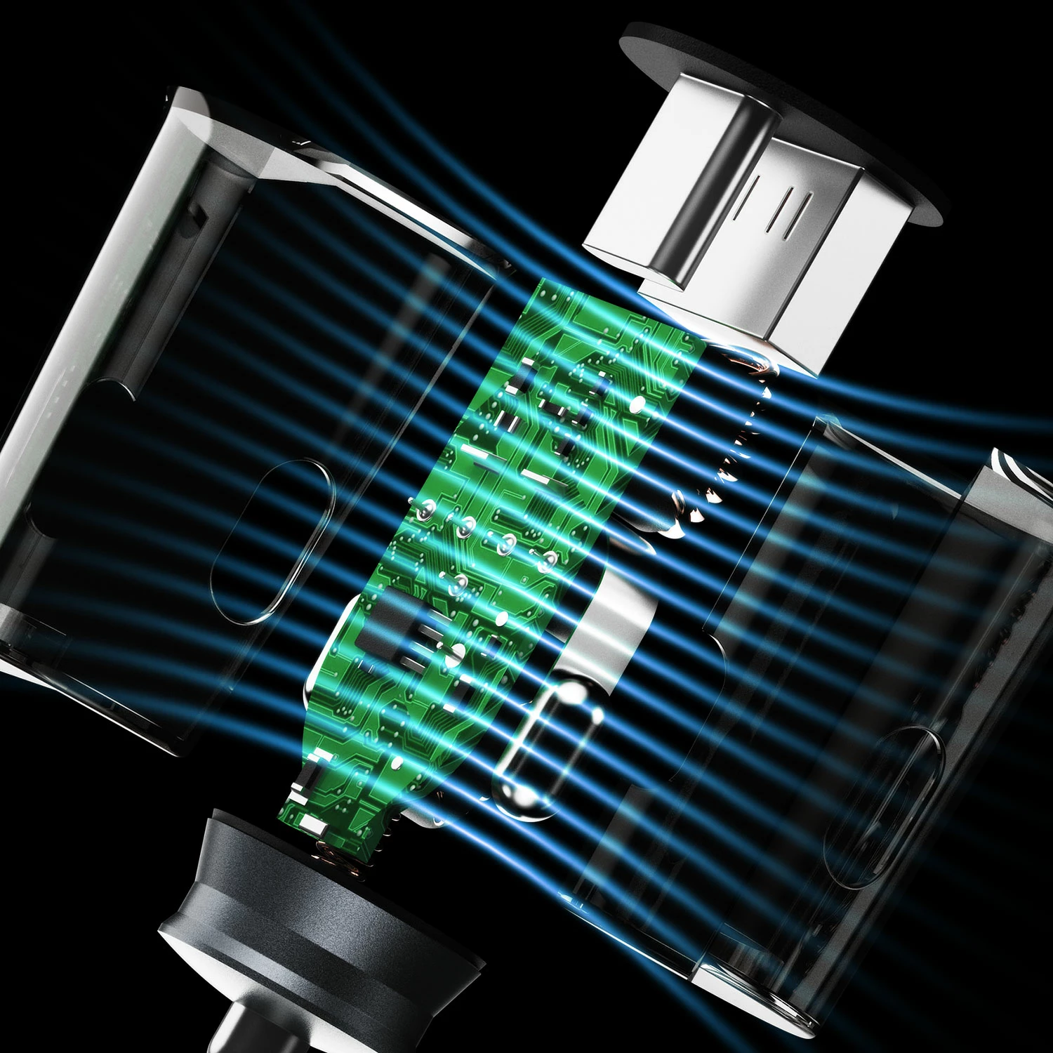 Karikues veture Dudao R4T, 30W, 2 porta USB-A/USB-C, Gri