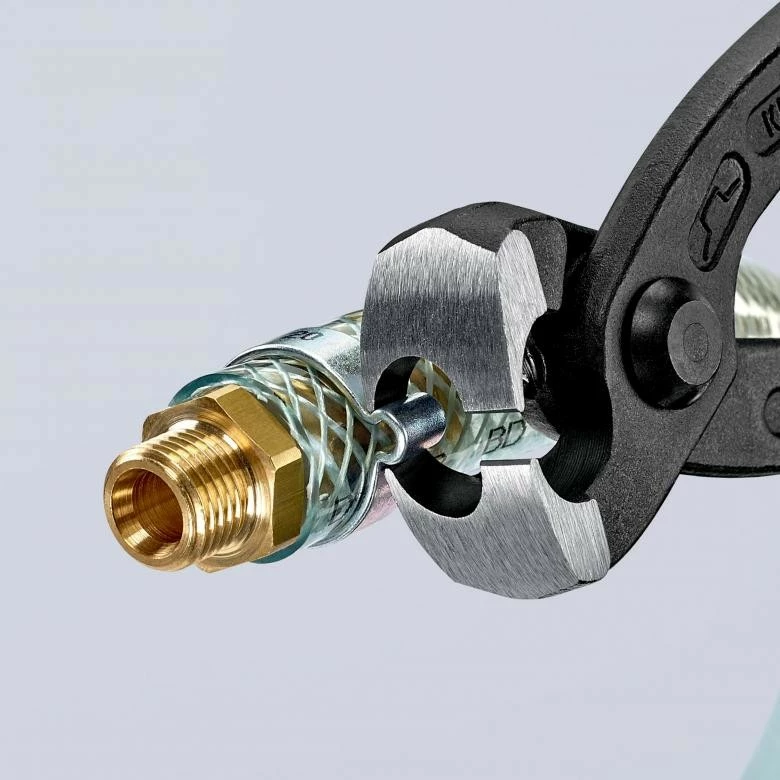 Knipex 10 99 I220 kapëse plastike 220mm e kuqe