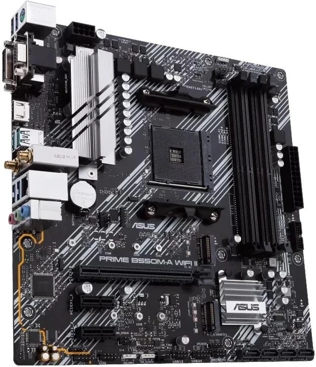 Pllakë amë Asus Prime B550M-A WIFI II, socket AM4