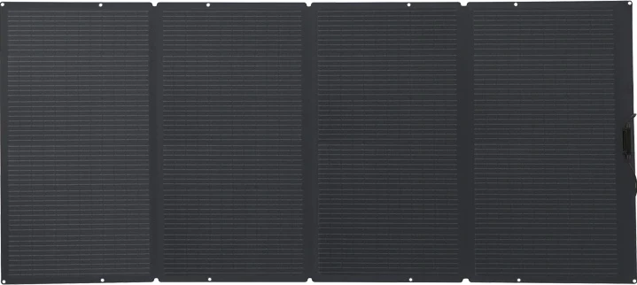 Panel diellor EcoFlow 400W, palosshëm, IP67, i zi