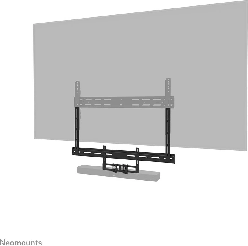 Mbajtës videobar universal Newstar AV2-500BL, 43", VESA 200x200-800x600, 10 kg, e zezë