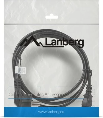 Kabllo energjie Lanberg, 1.8m, e zezë 