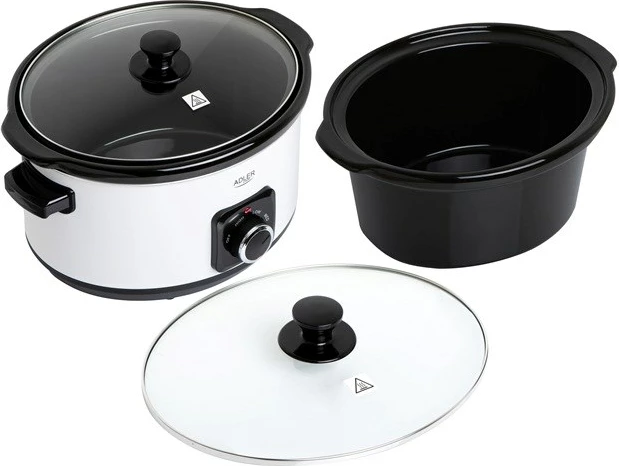 Gatues i ngadaltë Adler AD 6413W, 5.8 litra, Bardhë