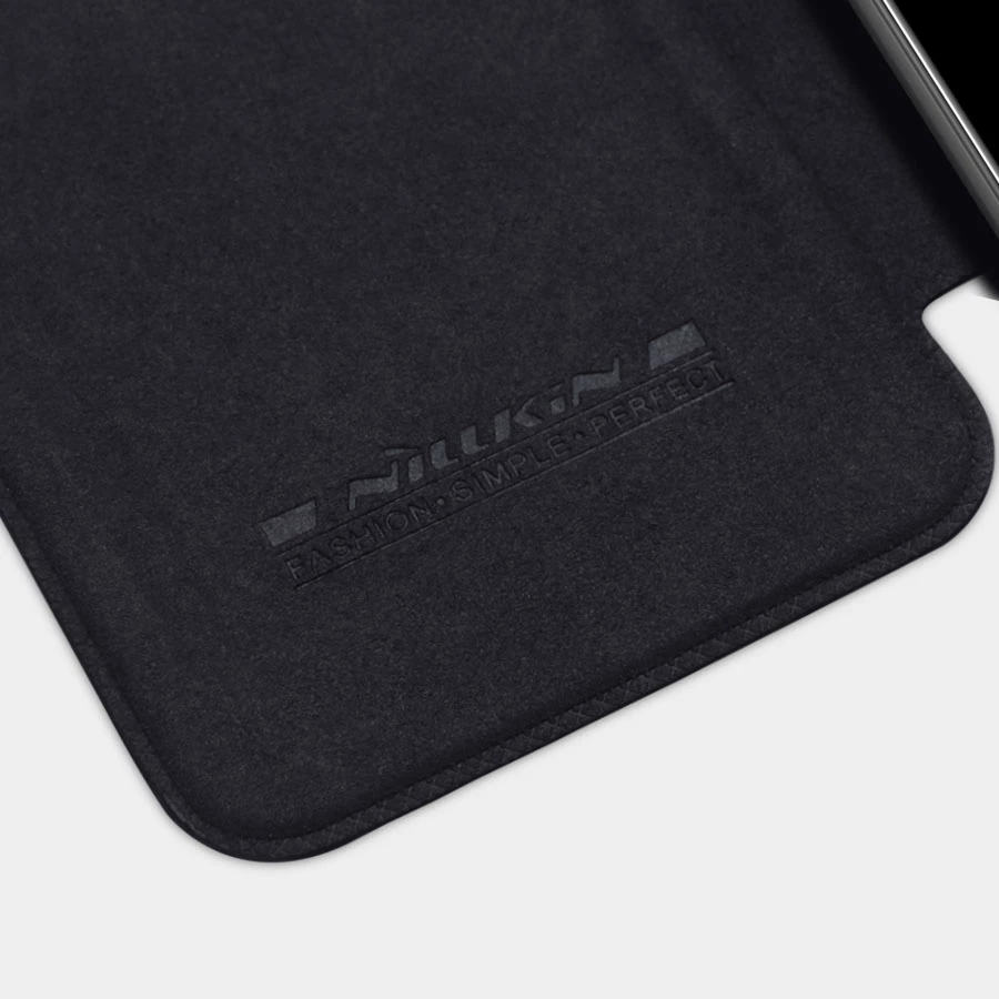 Mbështjellës Nillkin Qin Case për Xiaomi Redmi Note 11 Pro+, Redmi Note 11 Pro, Mi 11i HyperCharge, kafe