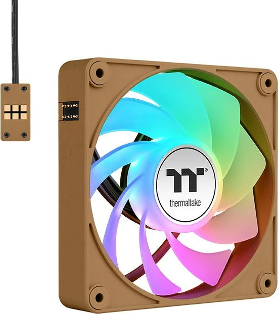 Ventilator kasë Thermaltake CT120 EX Reverse ARGB Sync 120mm 3 copë Gravel Sand