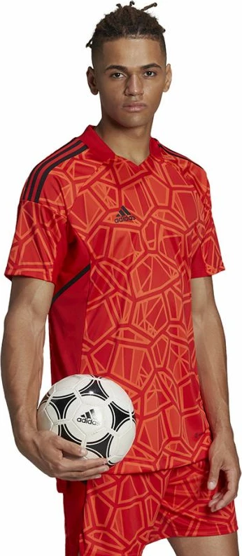 Fanellë për portier adidas, e kuqe