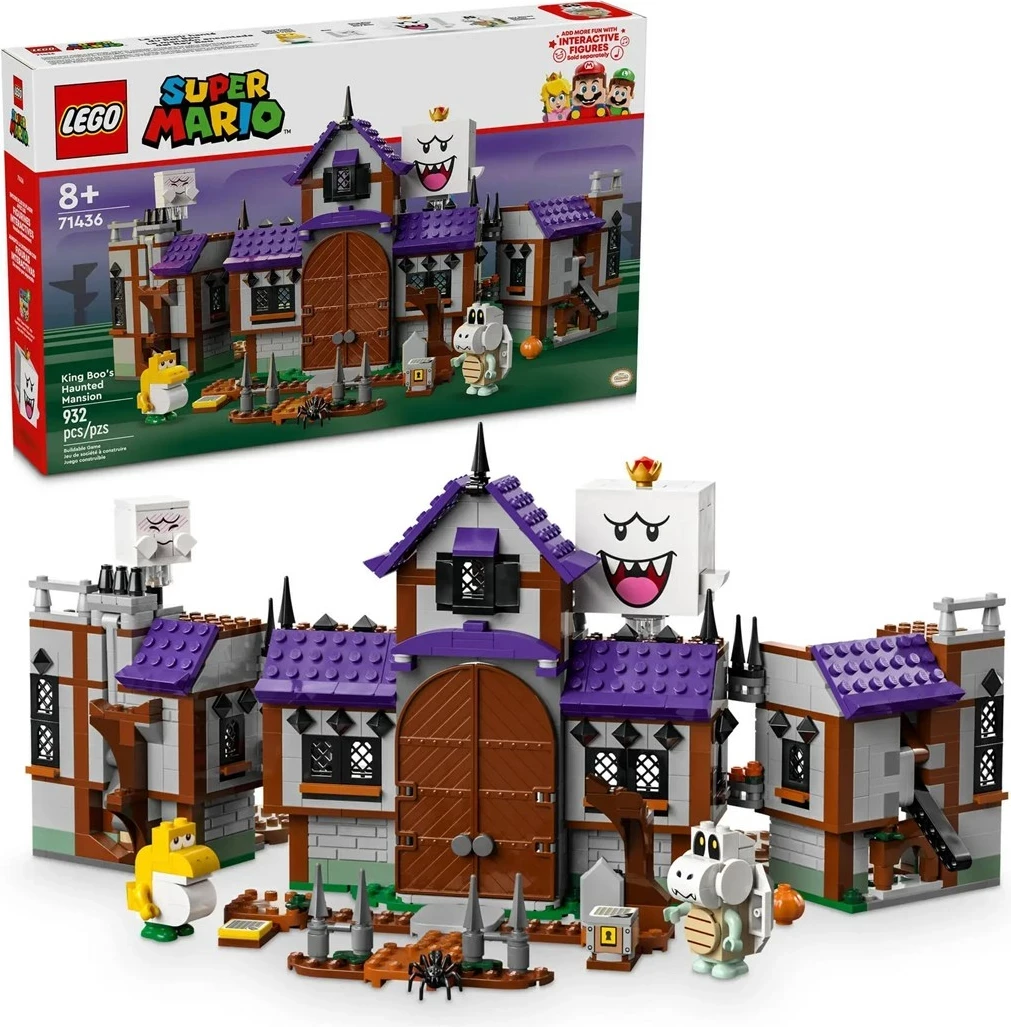 Lego Super Mario 71436 King Boo's Haunted Mansion