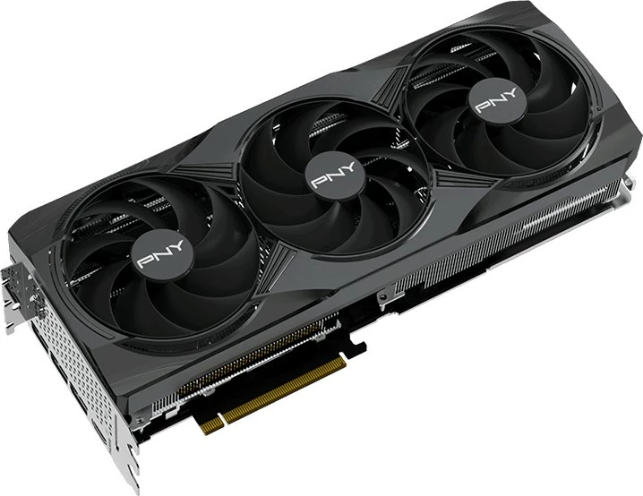 Kartelë grafike PNY GeForce RTX 5080, 16GB, 3 ventilatorë, PCI Express x16, e zezë