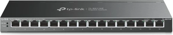 Switch TP-Link 16-Port Gigabit Desktop, PoE+, i pamenaxhuar, Ethernet Gigabit