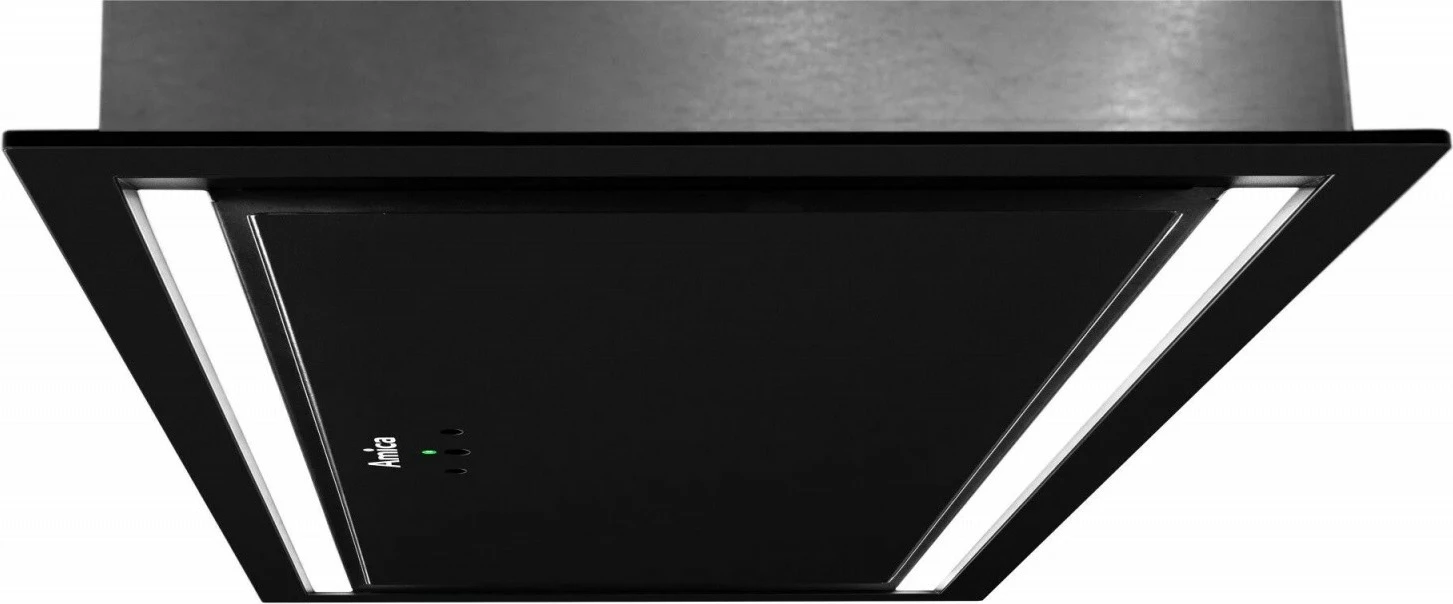 Aspirator i integrum Amica OMC6751B, 60 cm, kontroll me gjeste dhe telekomandë, LED, i zi