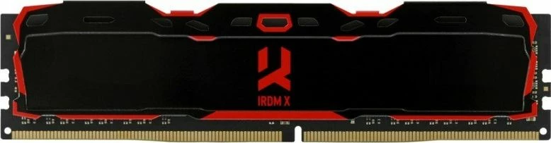 RAM memorje GoodRam IRDM X IR-X3200D464L16SA/8G 8GB DDR4 3200MHz CL16 UDIMM Low Profile, e zezë, 1 copë