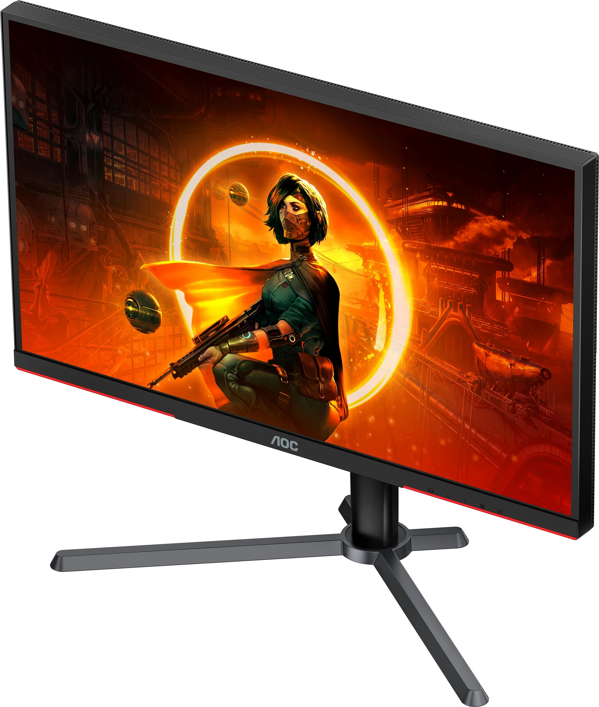 Monitor gaming AOC Q27G3XMN/BK, 27", 2560 x 1440, 2K Ultra HD, i zi