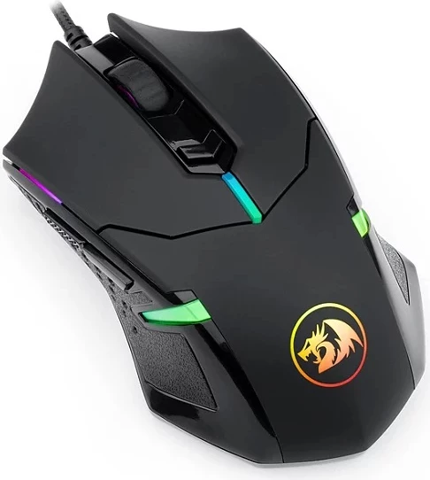Maus Redragon Centrophorus 2 M601-2, 7200 DPI, Wired, RGB, 6 butona, i zi