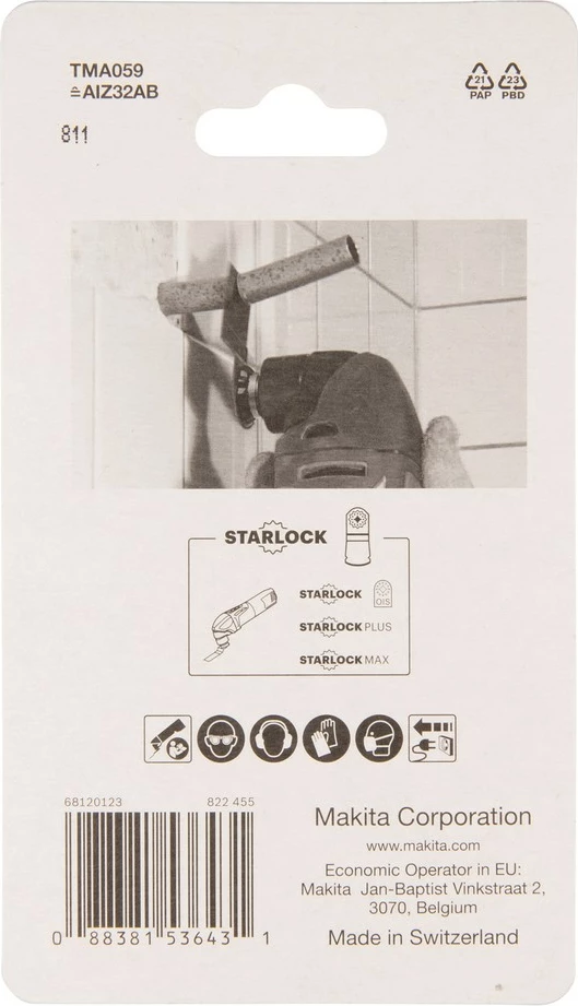 Teh prerës Makita B-64939, bimetal, 5 cm, 1 copë