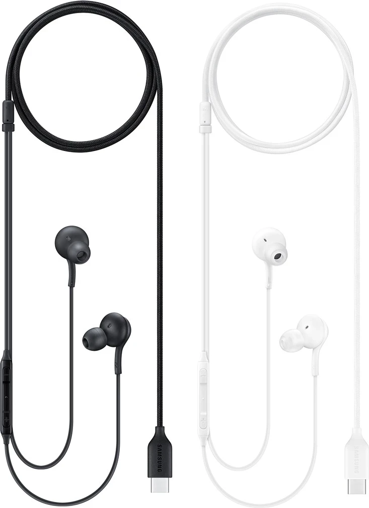 Kufje Samsung EO-IC100, me tela, USB Type-C, të bardha