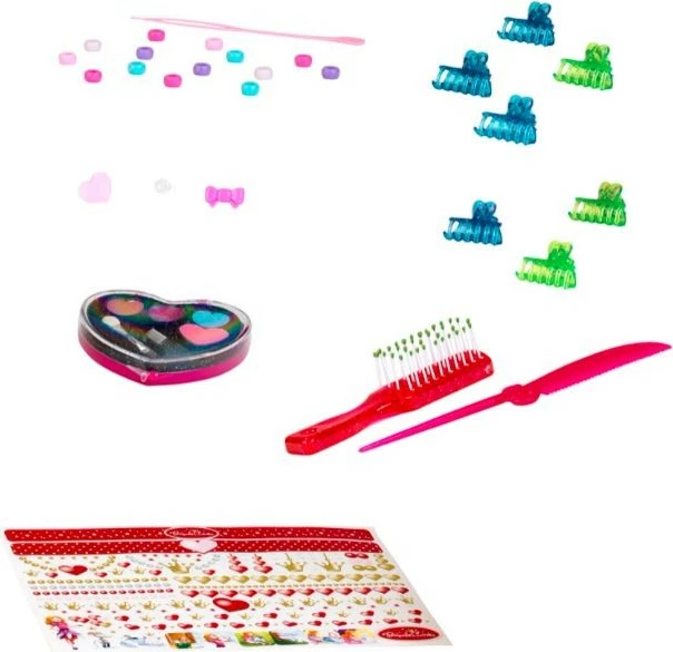 Kokë stilimi Klein Princess Coralie me aksesorë, për vajza, set lodër