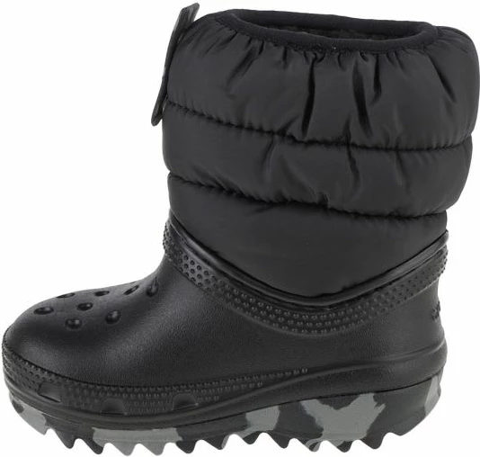 Çizme për fëmijë Crocs, të zeza