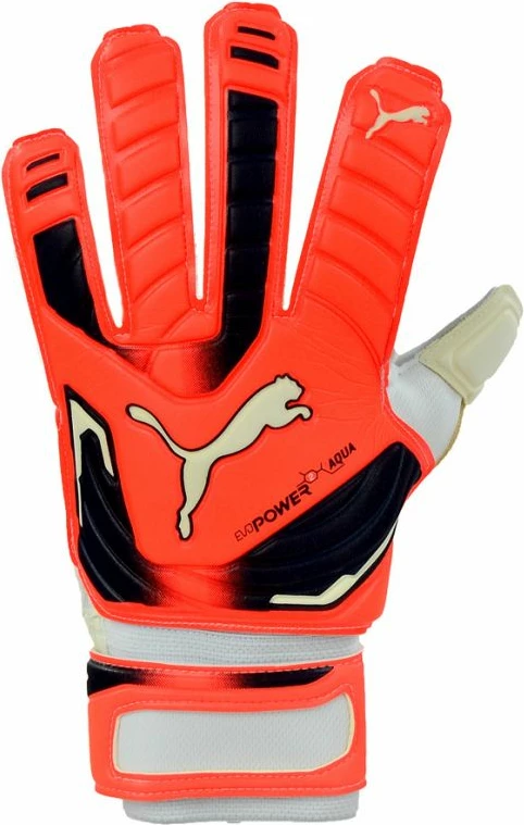 Doreza portieri Puma Evo Power Grip 2 Aqua për meshkuj dhe fëmijë, ngjyrë portokalli