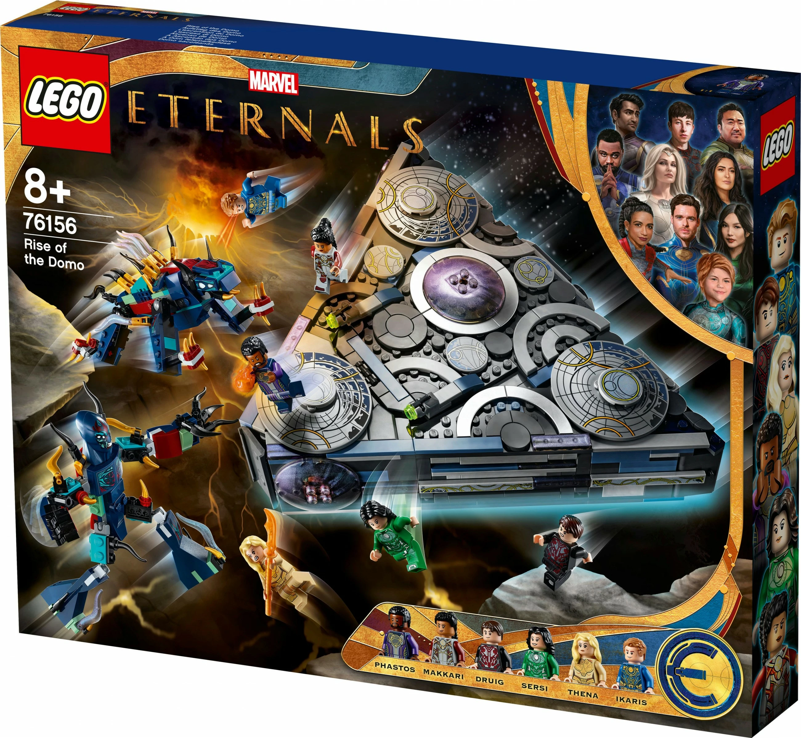 Set ndërtimi LEGO Marvel Avengers Rise of the Domo, 8 vjeç, plastik, 1040 pjesë