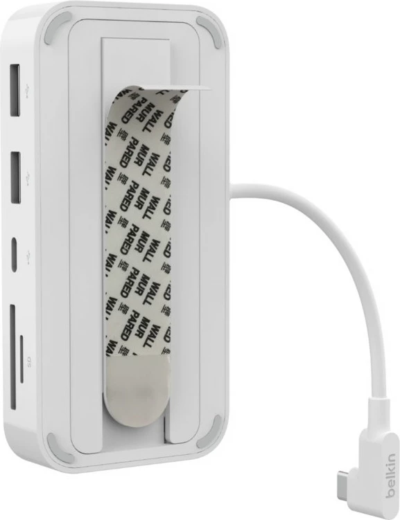 Hub USB-C Belkin INC011btWH 6-në-1, 10Gbps, i bardhë