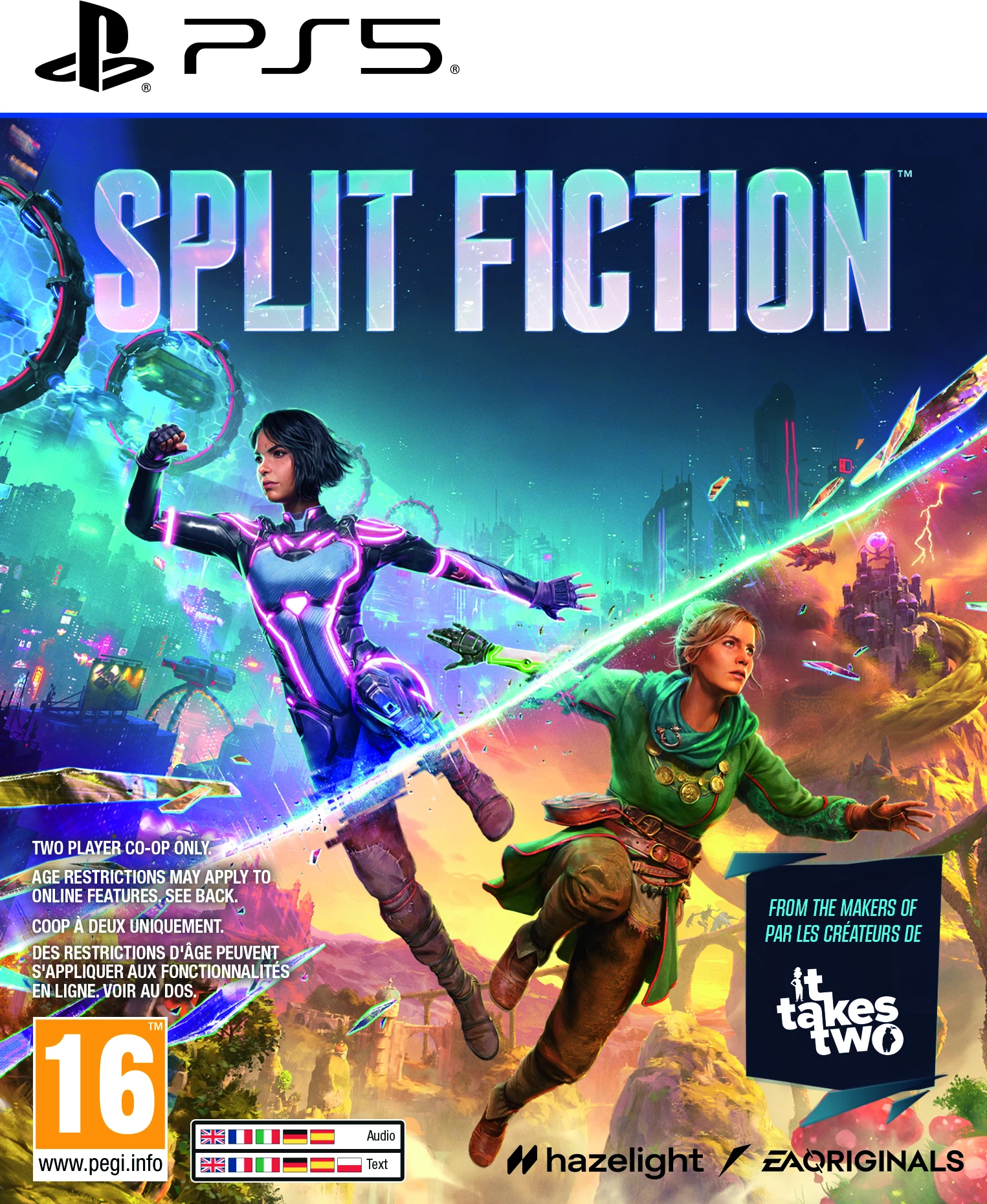 Lojë PS5 Electronic Arts Split Fiction PEGI 16